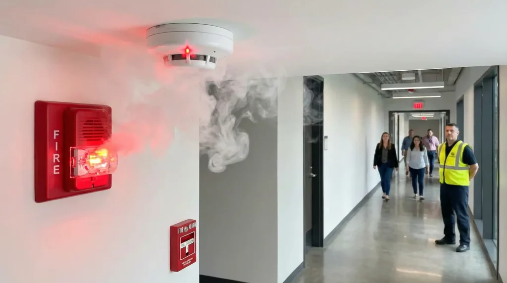 تركيب أنظمة الإنذار